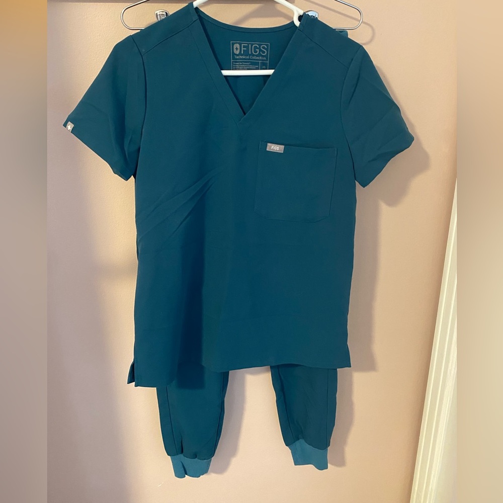 FIGS scrubs Caribbean Blue XS/XSP